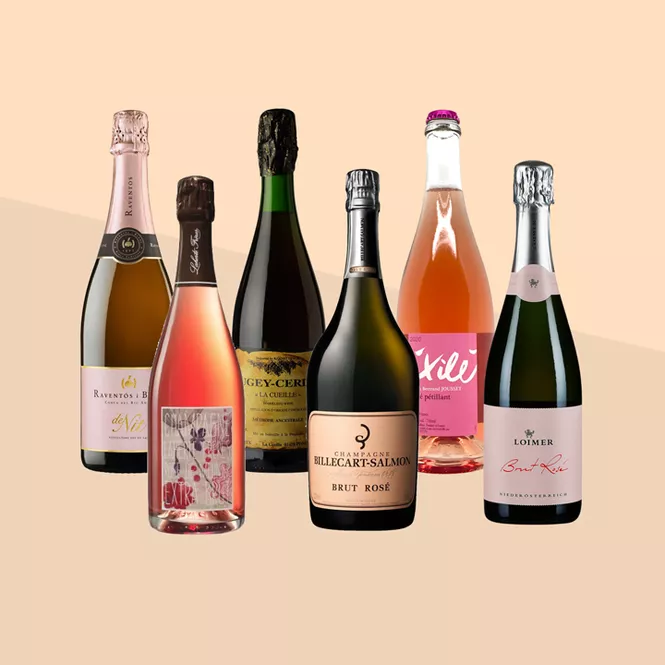 起泡桃红葡萄酒：须知和尝试 6 瓶 为了最美味的气泡，喝粉红色！